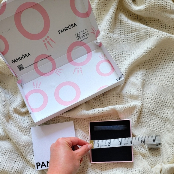 Pandora classic large ring charm box with a shopping bag - Picture 4 of 6